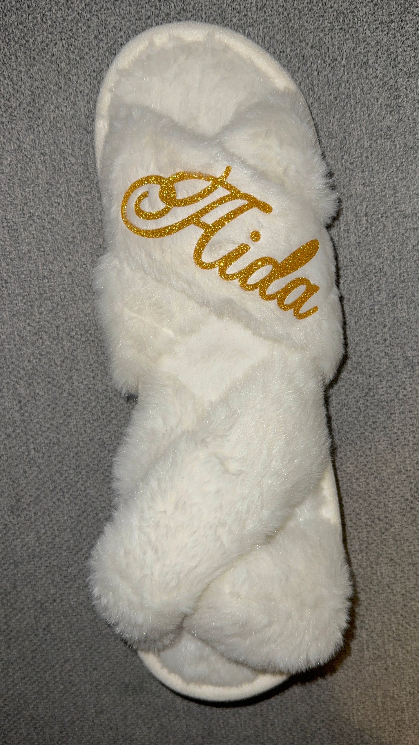 Chausson pilou croisés blanches